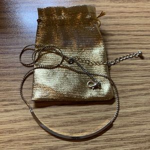 Madewell smile necklace